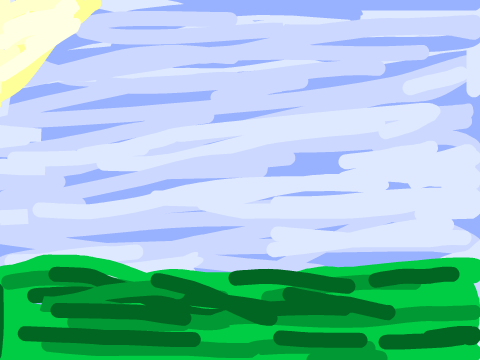 ~Attempt At Doing A Painting In Vector~