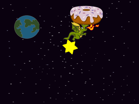 drip drop dans l'espace