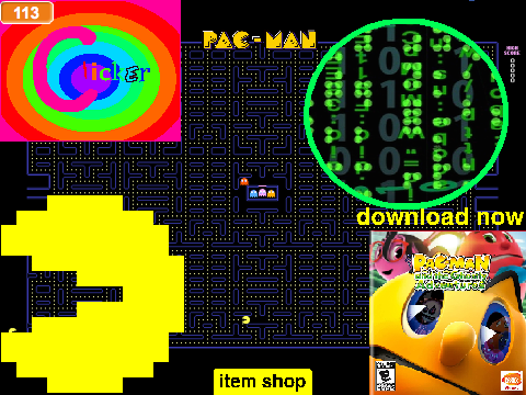 pacman clicker version 1.1