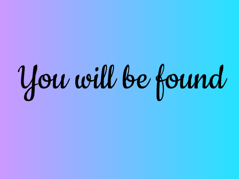 You Will be Found - SGT Audition