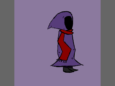 Boredom #5 //HOODED FIGURE\