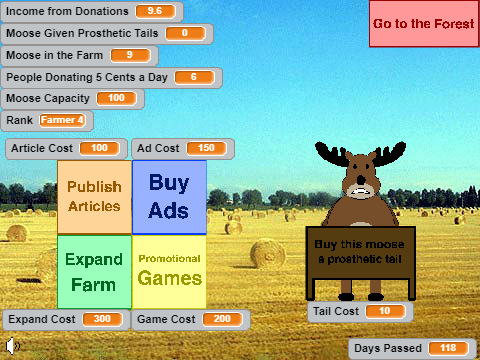 Moose Farming simulator realistic