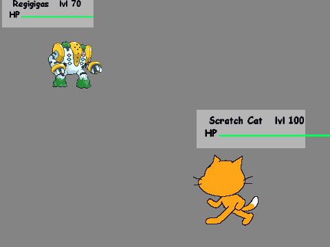 Cat Vs Regigigas