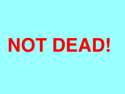 IM NOT DEAD!