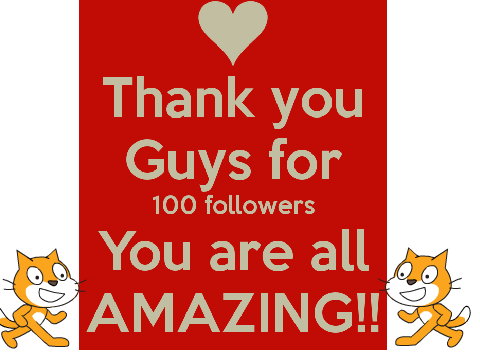 100 followers!!!