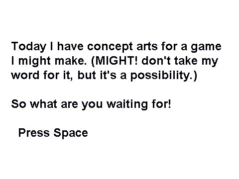 Upcoming Game Concept art