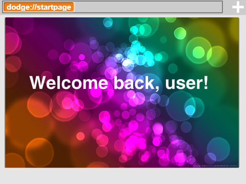 Dodge // Internet Browser for Hyperdrive OS X