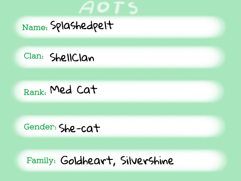 Adventures Of The Shore- Character Sheet remix