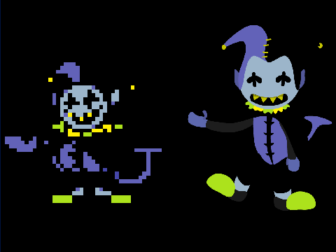 Jevil Vector FanArt { DeltaRune }