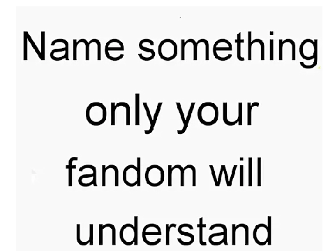 name something challenge 