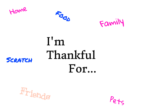 Happy Thanksgiving! I'm Thankful For...  remix