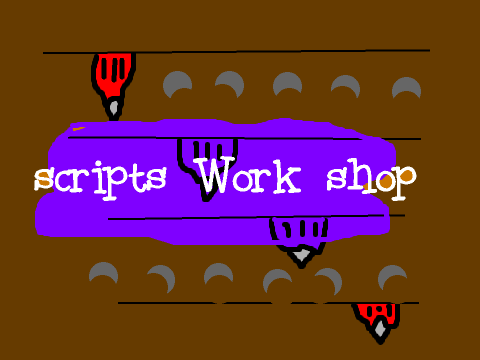 Scripts work shop logo