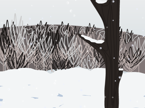 Snowing