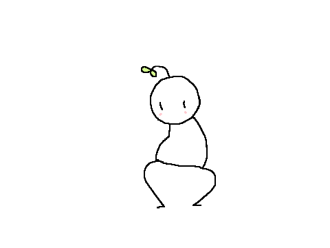 leaf man dances to notes