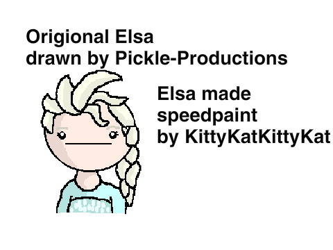 Pickle-Productions Style Elsa Speedpaint