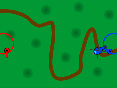 Some paintball game WIP sample