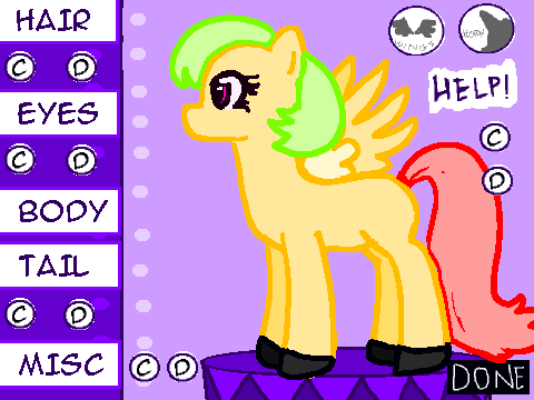 CONTEST CLOSED- Make Your Own Pony!
