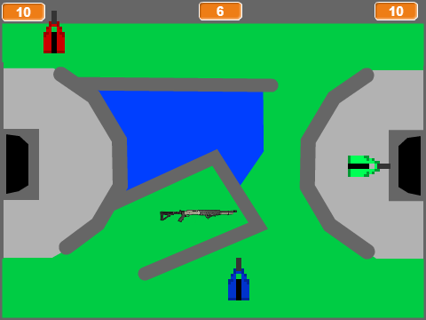  Multiplayer Shooter (3 Player) 