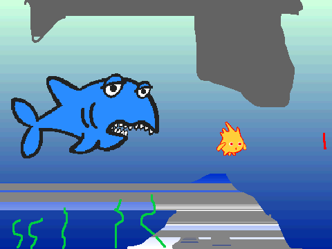scary shark attack
