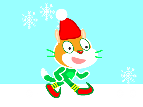 Random Christmas Cat XD