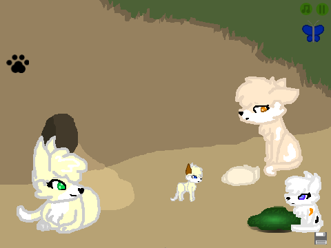 Warrior cats kit to leader but you can be nonbinary