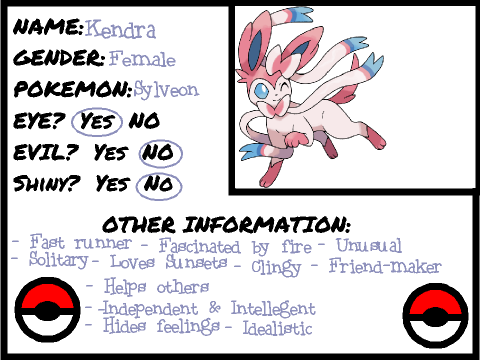 Bio sheet for TPP roleplay! (Kendra)
