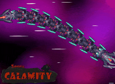 Terraria Calamity: Astrum Deus Battle