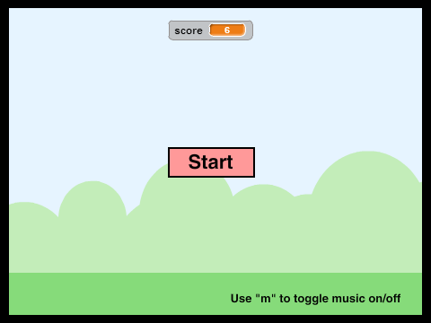 Simple flappy bird