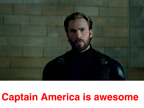 Captian America is awesome