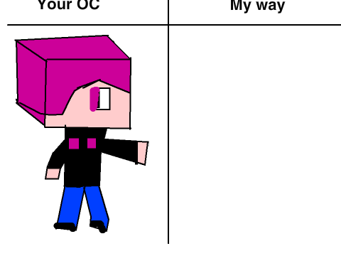 (Remix This) Draw your OC and I will draw it my way  remix