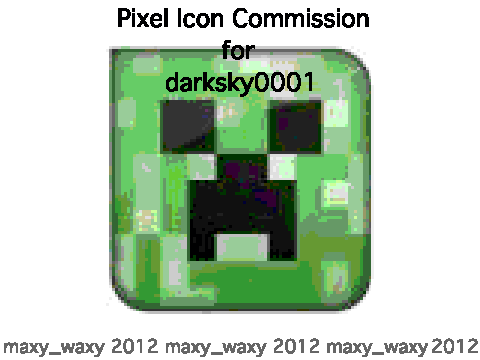Pixel Icon Commission for darksky0001