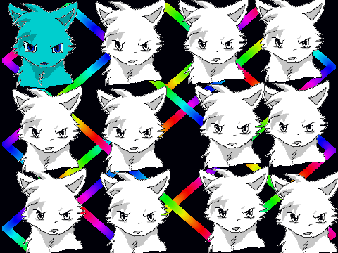 Add your warrior cat's face!