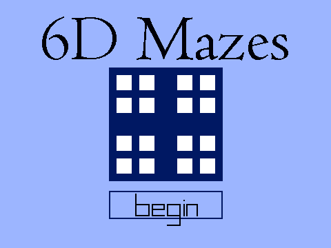 6D Mazes