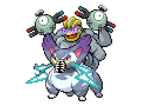 合成ポケモン　ブニャトムユキコイリキロス