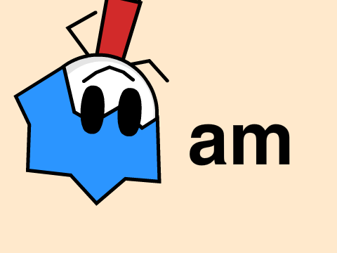 am