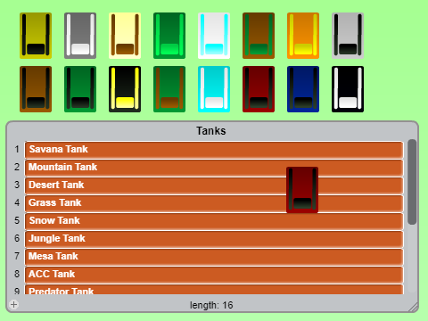 AI Tank Battle III Line Up