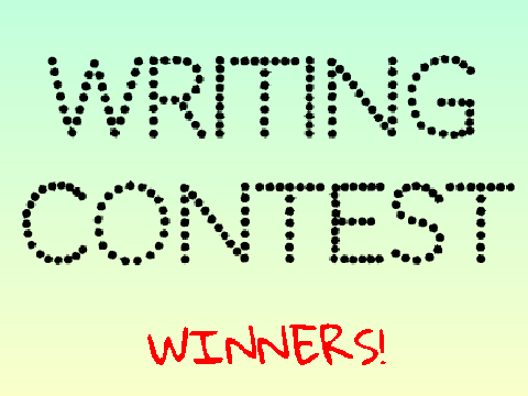 Writing Contest WINNERS!