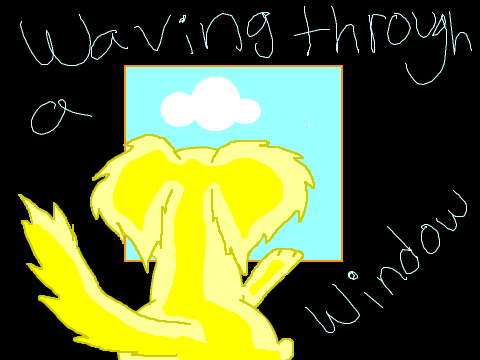 Waving Through a Window Speeddraw/paint