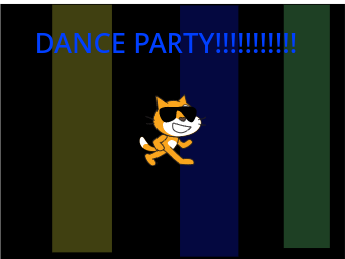 DANCE PARTY!!!!!!!!!!!!!