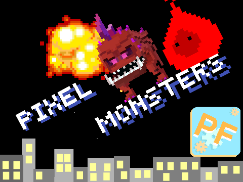 Pixel monster
