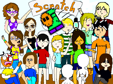 Add yourself to the Scratch Photo!