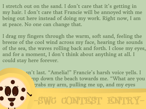 The Peacewinner - SWC Writing Contest Entry