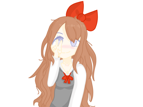 Anime School Girl (I Drew Anime :0)