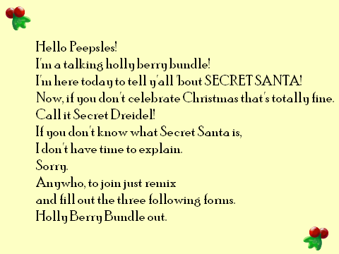 Secret Santa!