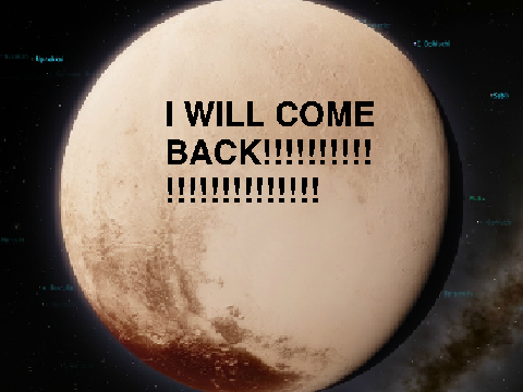 PLUTO WILL RISE