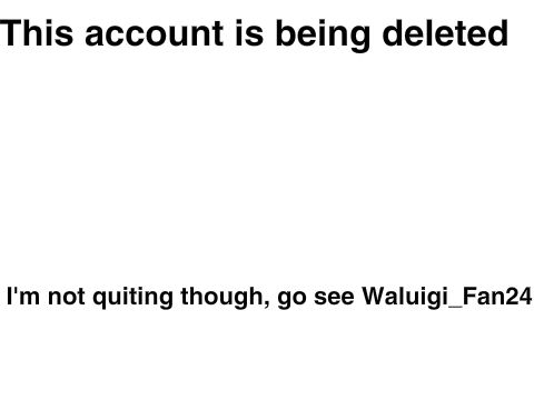 This account is dead...