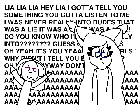 lana talks lia's ears off