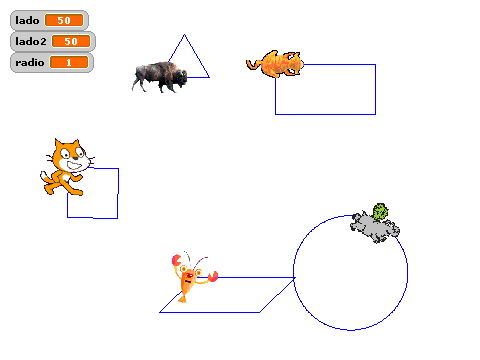 figuras geometricas con variables