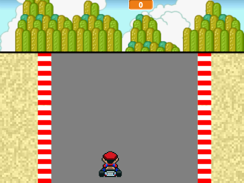 Simple Mario Kart 
