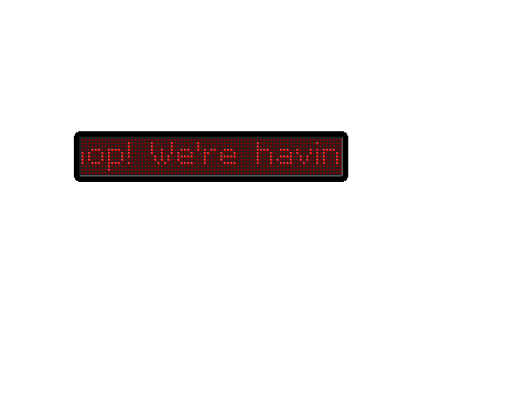 Maxi, shop sign input?